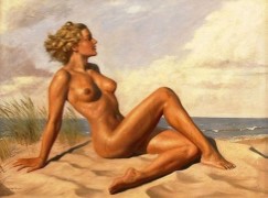 Marcel René von Herrfeldt_1890-1965_Shore_Nude on the beach.jpg